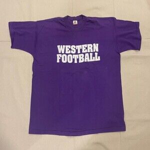 Vintage Western Football Tee Used